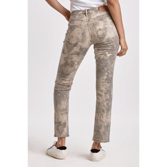Dear John Blaire High Rise Slim Straight Jeans in Spring Camo - Sz 26 - NWT - Picture 5 of 12